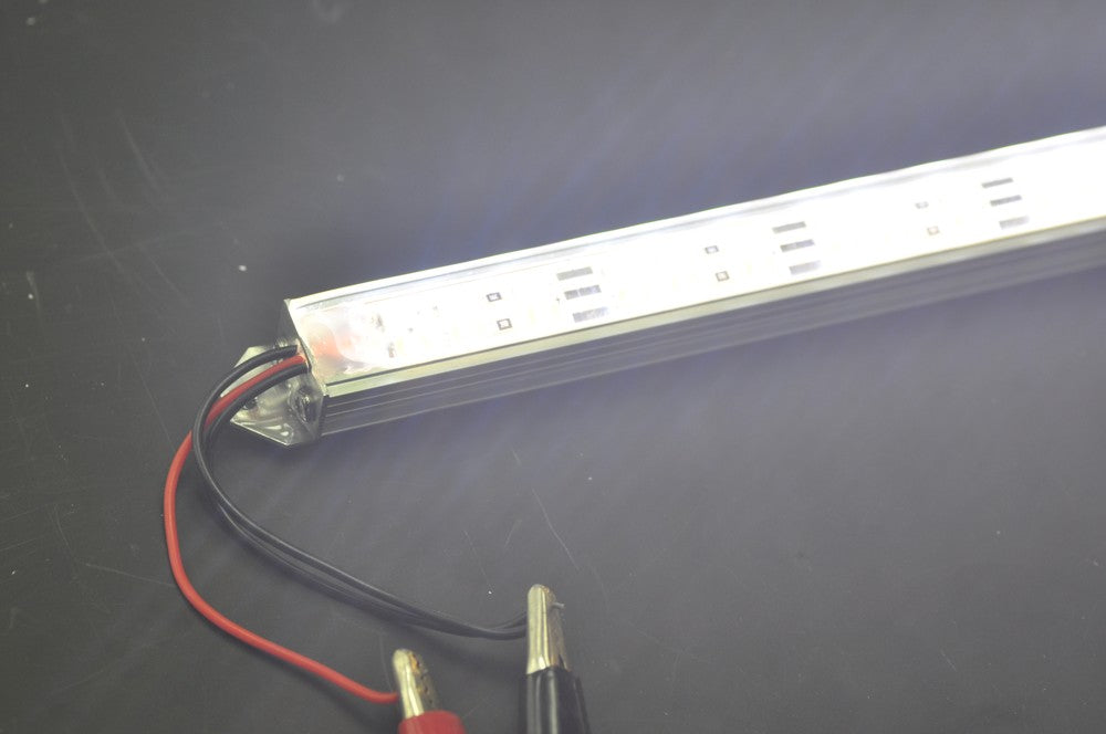Double Color Temperature Double Row LED Strip Bar Pure White Warm White 39.3inch 5630 1M Rigid LED Strip 12V 144LEDs/M Non-waterproof