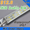 24V Wholesale Waterproof Double Row LED Strip Bar 39.3inch 5630 1Meter Rigid LED Strip 24V 144LEDs/M