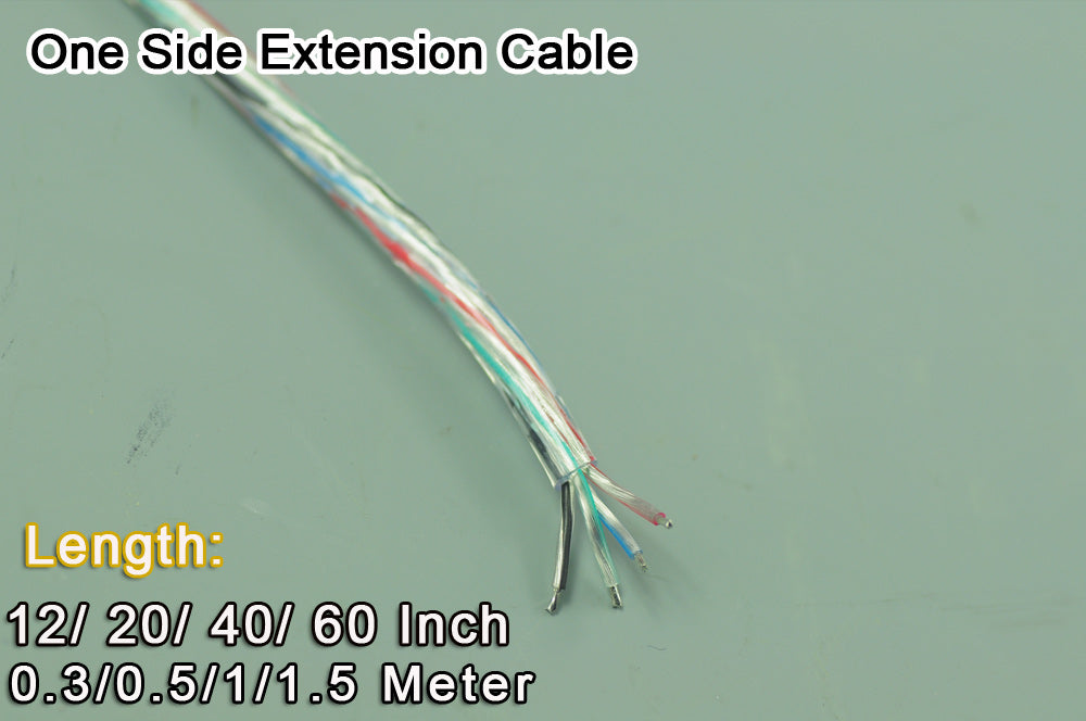 Double Row 1Meter 39.3inch 12V Superbright Waterproof  5050 RGB Color Changing LED Rigid Strip Bar 144LEDs