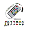 5V DC Wiress RF Remote Controller for Dream Color Magic Color Addressable RGBW LED Flexible Strip Lights Max 2048 Pixels Controllable