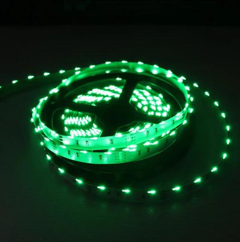 SMD020 Side Emitting RGB Color Changing LED Strip Lights, 16.4FT/5M 60LEDs Per Meter LED Tape