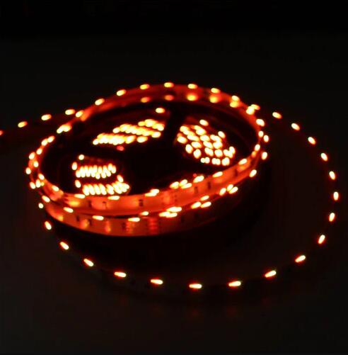 SMD020 Side Emitting RGB Color Changing LED Strip Lights, 16.4FT/5M 60LEDs Per Meter LED Tape