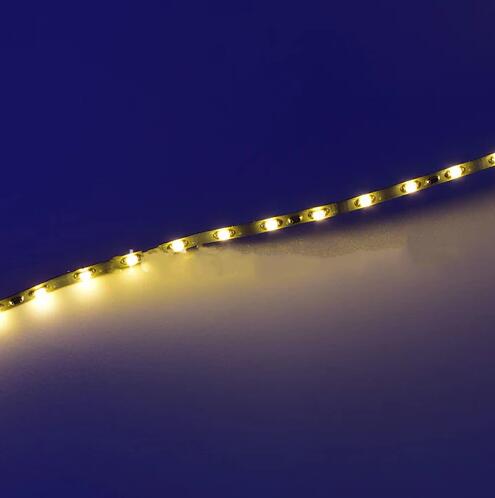3MM 5Meter Roll 12V SMD0805 7.2W 120LEDs/Mtr LED Strip Light for Sand Table, Scale Model lighting