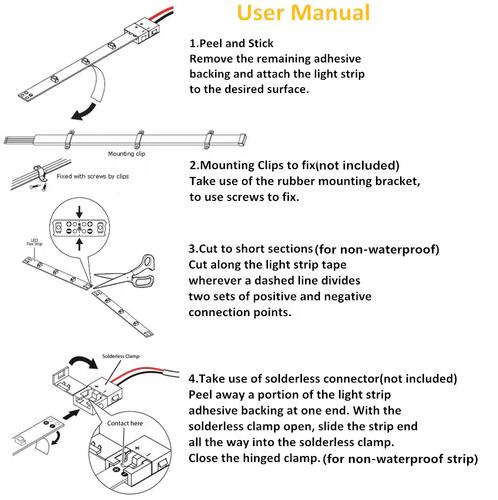 DC12V SMD2835-300-IR InfraRed 810nm LED Strip Light, 60LEDs 12W Per Meter IR LED Tape
