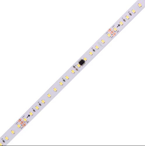 16.4FT (5Meters) 24VDC Chasing LED Light Strip Kit w/ SMD2835 120LEDs 12Watt per Meter Flex LED Tape and Mini Inline Controller