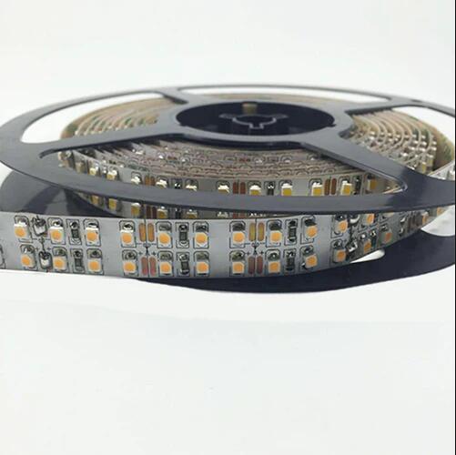 12V Red/Blue/Green/Yellow Dimmable LED Strip Light 15mm Double Row SMD3528-1200 1200LM 240 LEDs/Mtr