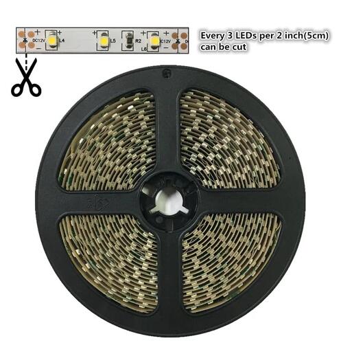 DC12V SMD3528-600-IR InfraRed 850nm | 940nm Flexible IR LED Strips, 120LEDs 9.6W Per Meter Tape Light