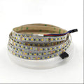 Dual White Color LED Light Strip, 12V DC 5Meter Roll SMD3528-600 120 LEDs Per Meter Color Temp-Adjustable Flexible LED Strip Light