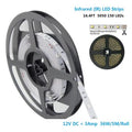 DC12V SMD5050-150-IR InfraRed 850nm I 940nm LED Strips, 30LEDs 7.2W Per Meter IR LED Light