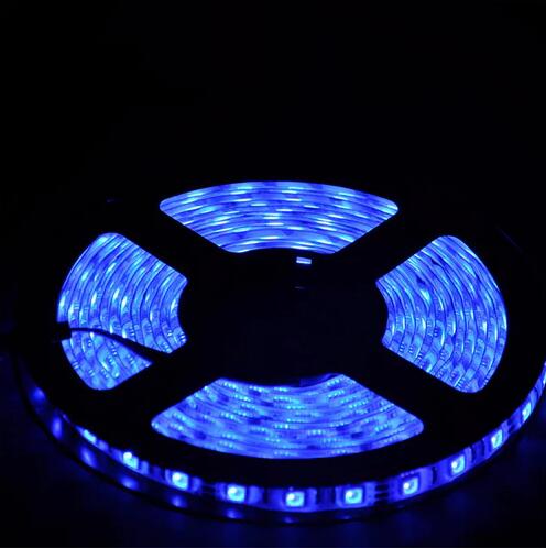 16.4FT/5M SMD5050-300 LED Strips RGB Color High Density Tri-Chip 60 LEDs Per Meter 10mm Wide RGB LED Tape