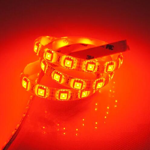 DC12V SMD5050-300 635NM Red LED Light Strips, 60LEDs Rated 12Watt Per Meter LED Tape