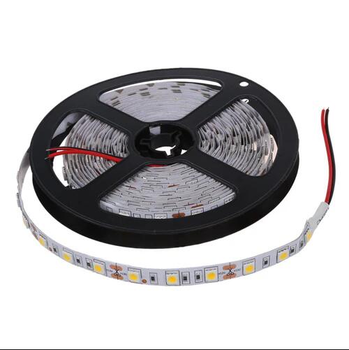 DC 12V Red/Blue/Green/Yellow Dimmable SMD5050-300 Flexible LED Strips 60 LEDs Per Meter 10mm Width 900lm Per Meter