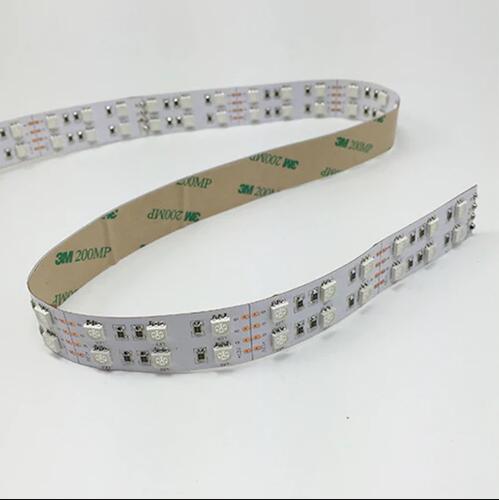 16.4FT/5M RGB LED Strips Lighting, SMD5050-600 120 LEDs Per Meter Double Row Flexible LED Strips, 15mm Width