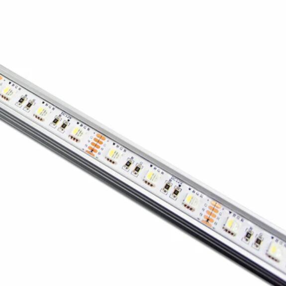 5 / 10 Pack SMD5050 RGBW 4 in 1 Aluminum Channel Rigid LED Strip lighting 60LEDs per Meter