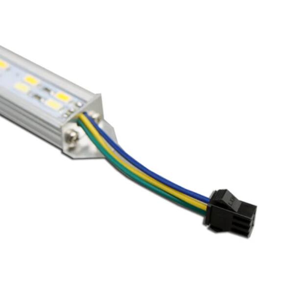 5 / 10 Pack SMD5630 Double Row Rigid LED Strip lighting 120LEDs per Meter with U Aluminum Shell