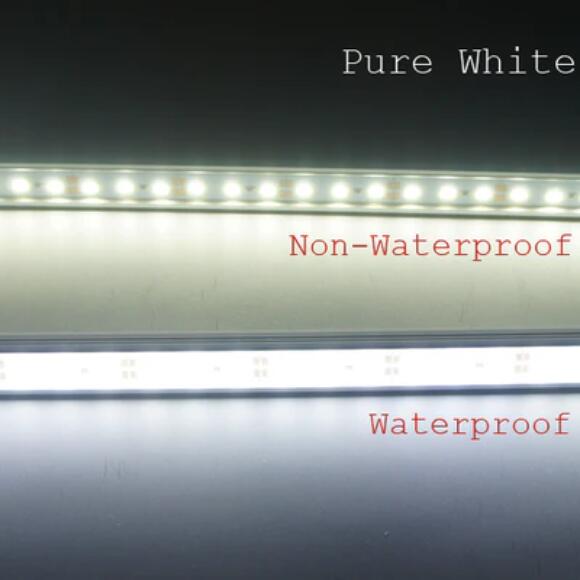 5 / 10 Pack SMD5630 Rigid LED Strip lighting 72LEDs per Meter with U Aluminum Shell