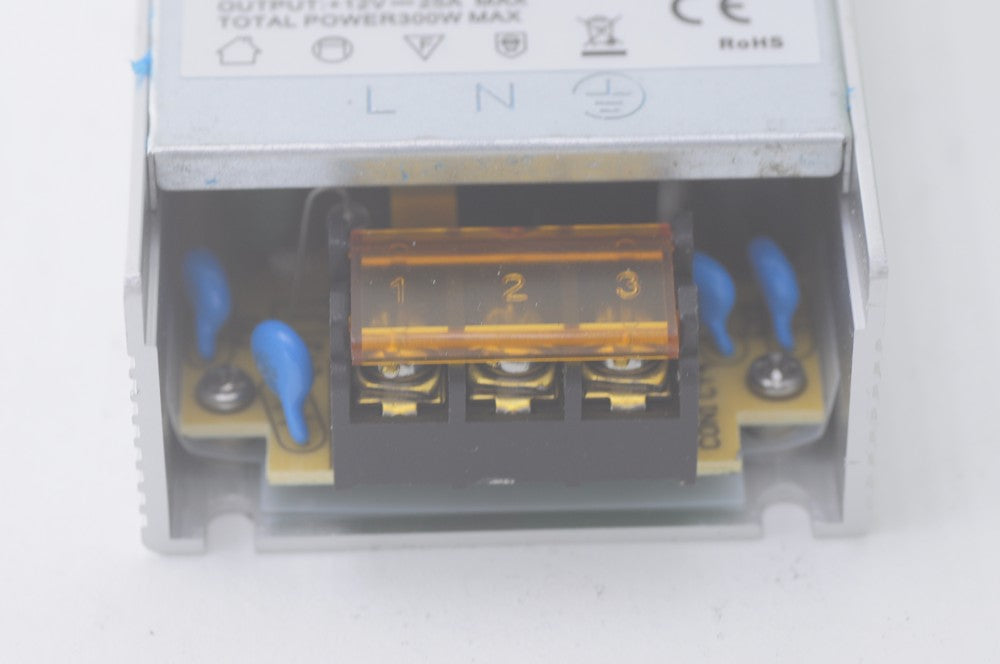 12V 25A 300 Watt LED Power Supply LED Power Supplies For LED Strips LED Lighting