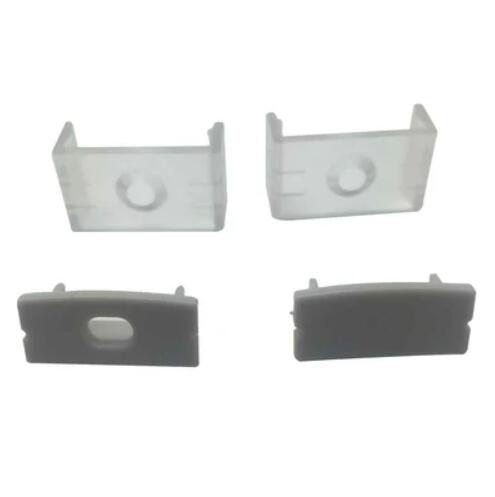 Silver U04 10x23mm U-Shape LED Aluminum Profile Aluminum Extrusion for LED Strip Light Installation