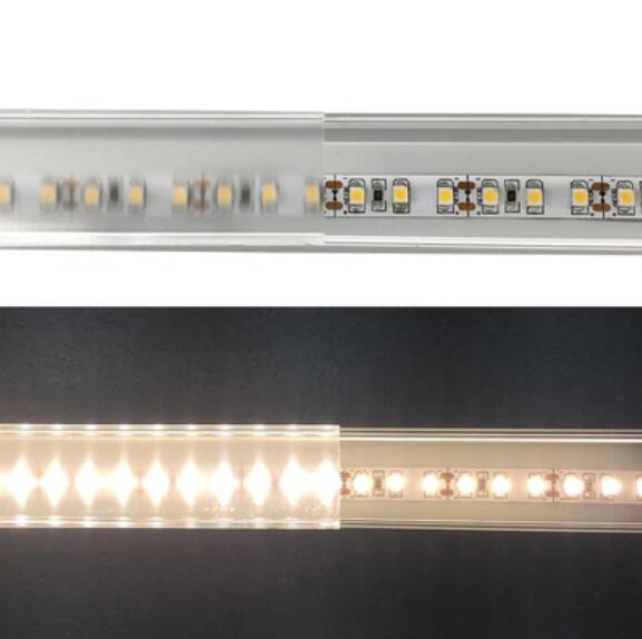 Silver U06 24x24mm U Shape LED Aluminum Profile Kit for LED Strip Light