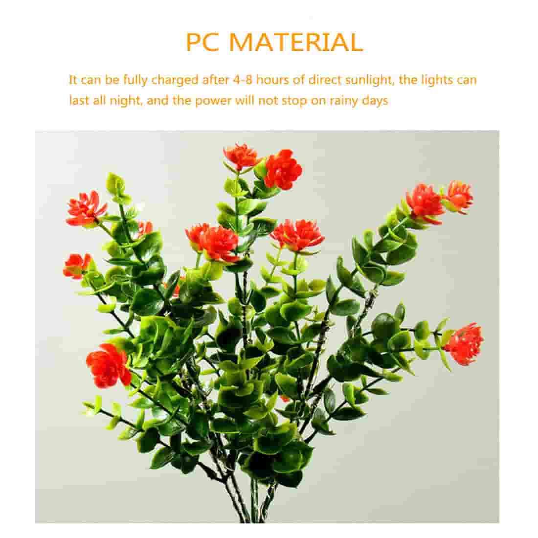 Solar Garden Lights, IP65 Waterproof Outdoor Garden Decorative, 2 Modes