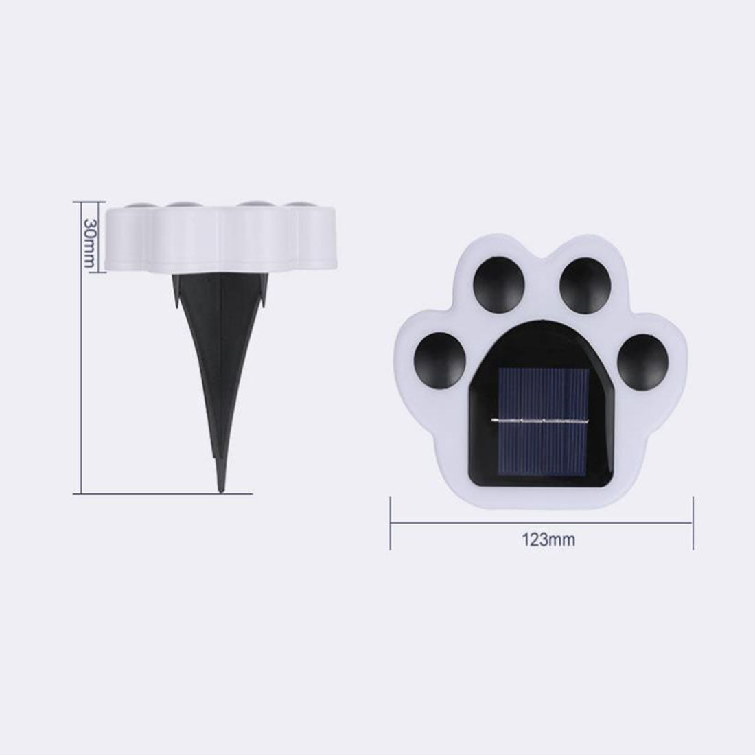 Solar Lawn Light, Outdoor Solar Light Led Underground Light for Courtyard Garden Landscape Light