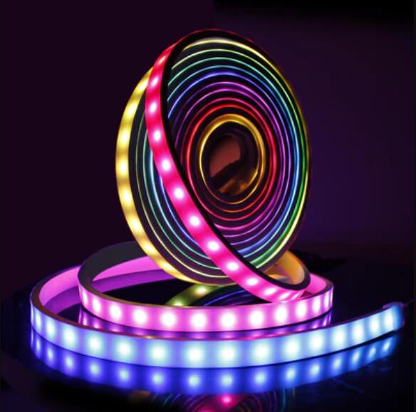 Free Shipping Addressable Pixel LED Light 12V T0513 NEON Dream Color WS2811 LED Strip Light Kit
