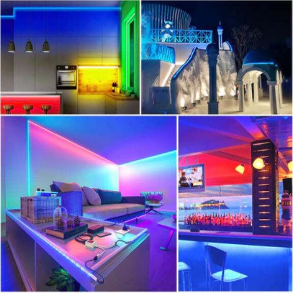 Free Shipping Addressable Pixel LED Light 12V T0513 NEON Dream Color WS2811 LED Strip Light Kit