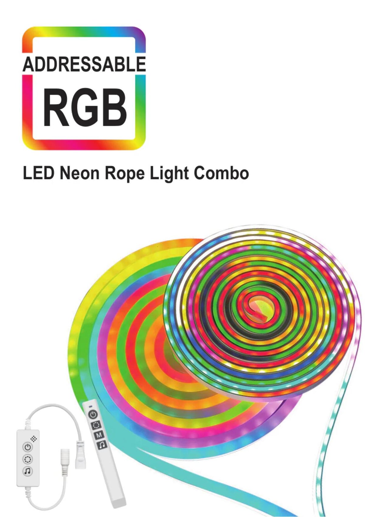 Free Shipping Addressable Pixel LED Light 12V T0513 NEON Dream Color WS2811 LED Strip Light Kit
