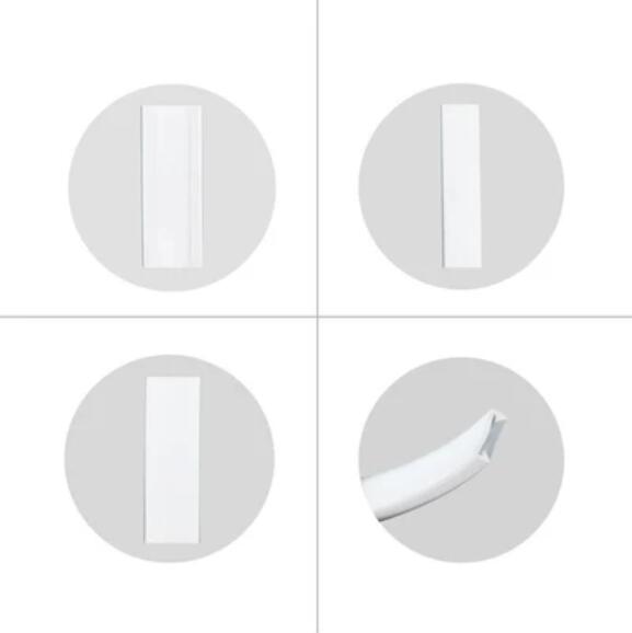1M/5M/10M/20M Pack of T0515 LED Neon Light Housing Kit with End Caps and Mounting Clips, Flexible Neon Channel Fit for 12mm Wide LED Strip Lights
