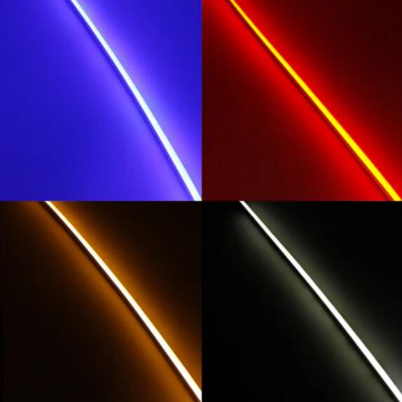 1M/5M/10M/20M Pack of T0606 LED Neon Light Housing Flexible Neon Channel Fit for 3mm Wide LED Strip Lights