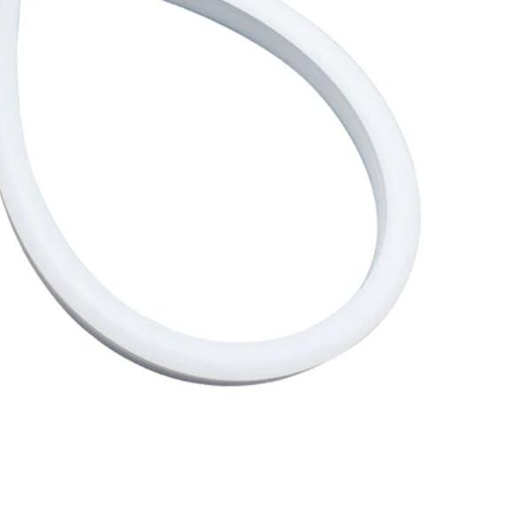 1M/5M/10M/20M Pack of T0817 LED Neon Light Housing Kit with End Caps and Mounting Clips, Flexible Neon Channel Fit for 8mm Wide LED Strip Lights
