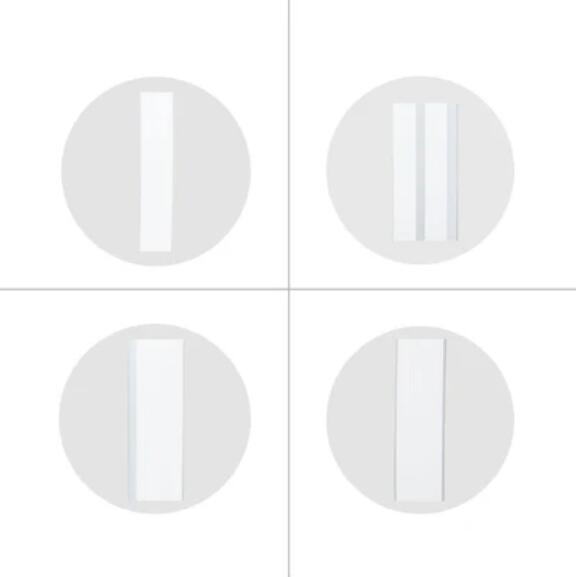 1M/5M/10M/20M Pack of T1018 LED Neon Light Housing Kit with End Caps and Mounting Clips, Flexible Neon Channel Fit for 10mm Wide LED Strip Lights