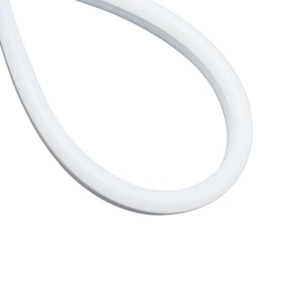 1M/5M/10M/20M Pack of T1225 LED Neon Light Housing Kit with End Caps and Mounting Clips, Flexible Neon Channel Fit for 12mm Wide LED Strip Lights