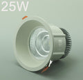 LED Spotlight 25W Cut-out 145MM Diameter 6.3" White Recessed LED Dimmable/Non-Dimmable LED Ceiling light