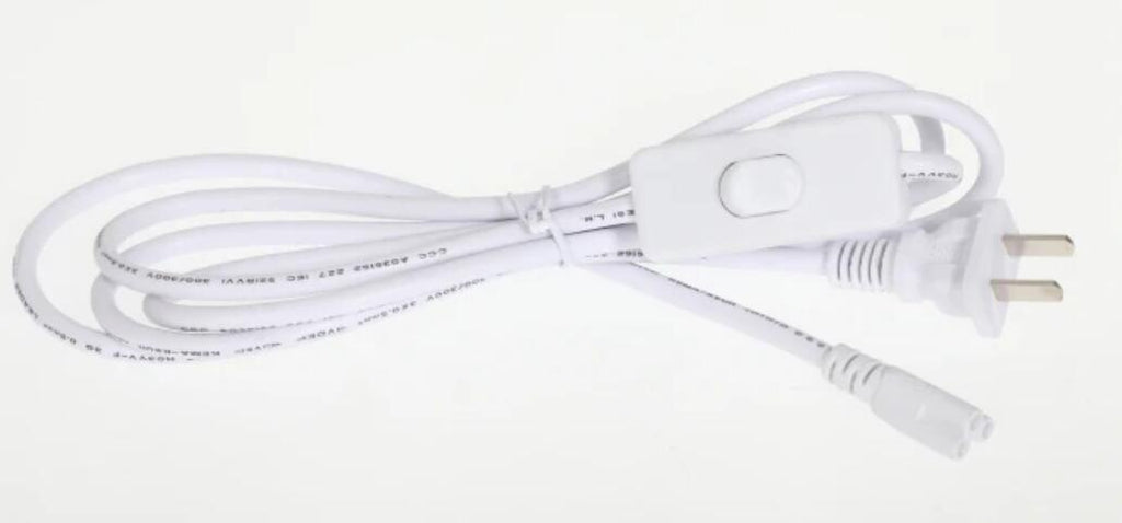 Plug-in Power Plug Cord 6Feet with On/Off Switch On Fit for T5 Integrated LED Tube Light
