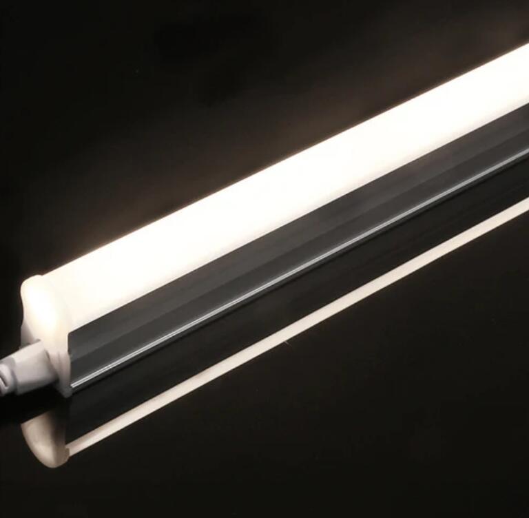 10Pcs Pack 2FT/3FT/4FT/5FT Line Voltage 110/220V AC T8 LED Tube Light w/ Milky White Cover