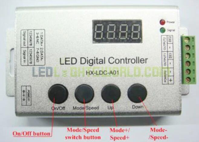 TM1914 Addressable Dream Color LED Light Strip, 12VDC 16.4Ft/5M 5050 RGB Pixel LED Strip Kit with 60LEDs /Mtr