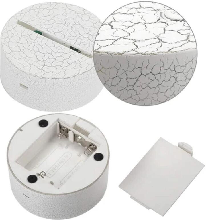 Transportation Images 3D Illusion LED Night Light w/ 16 Colors Remote Touch Switch Adjustable Brightness for Kids Bedroom Decoration