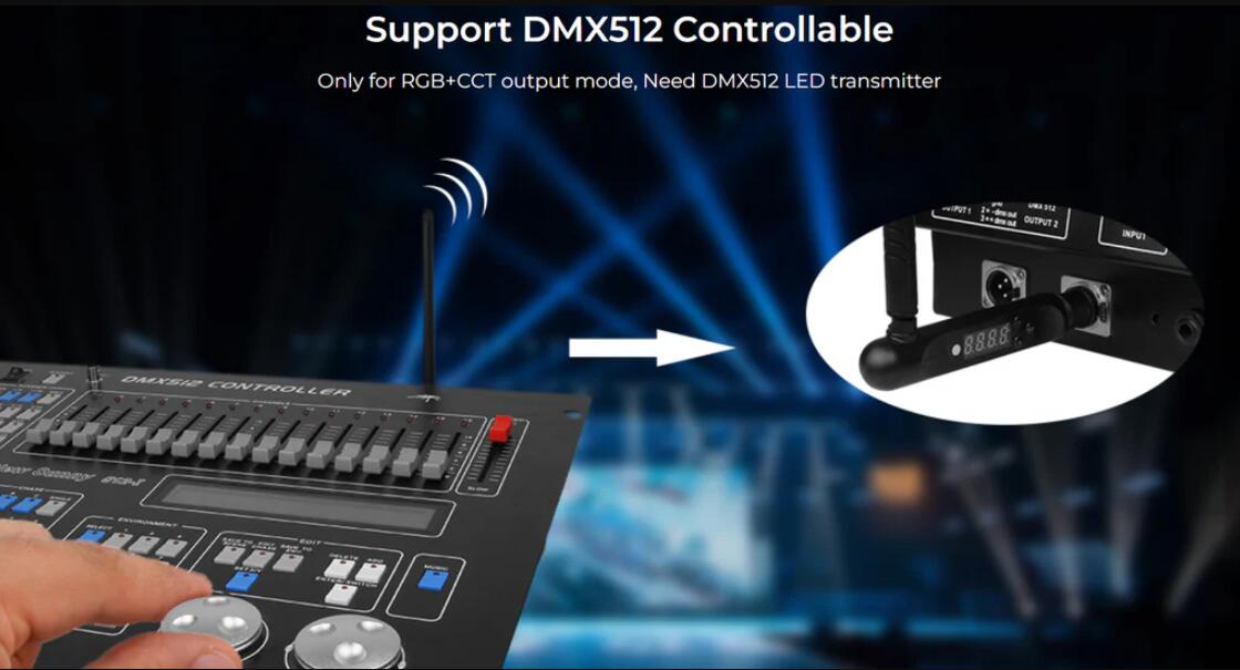 WL5 5 in 1 LED Strip Controller (WiFi+2.4G)