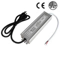 Waterproof IP67 LED Power Supply 110V AC to 12V DC Driver Transformer 3-Prong Plug 3.3 Feet Cable