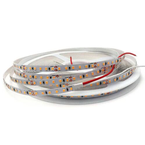 White Color SMD2835 120LEDs 24V 4.8Watt per Meter Flexible LED Strip 8mm Wide PCB Non-waterproof