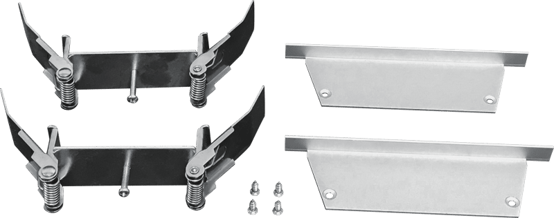 With edge embedded seamless butt jointable light bar light aluminum groove shell kit
