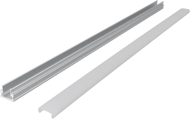 Aluminum groove 08mm wide 08mm high and ultra-narrow 6mm wide light strip line light hard light bar aluminum groove shell kit