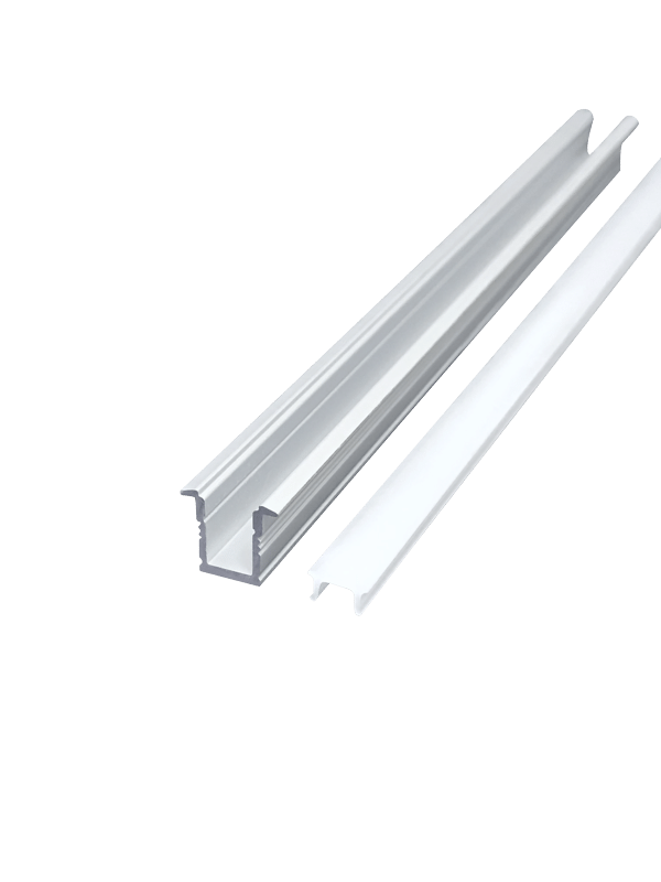 Ultra-fine line lamp shell aluminum aluminum groove 0709 with edge