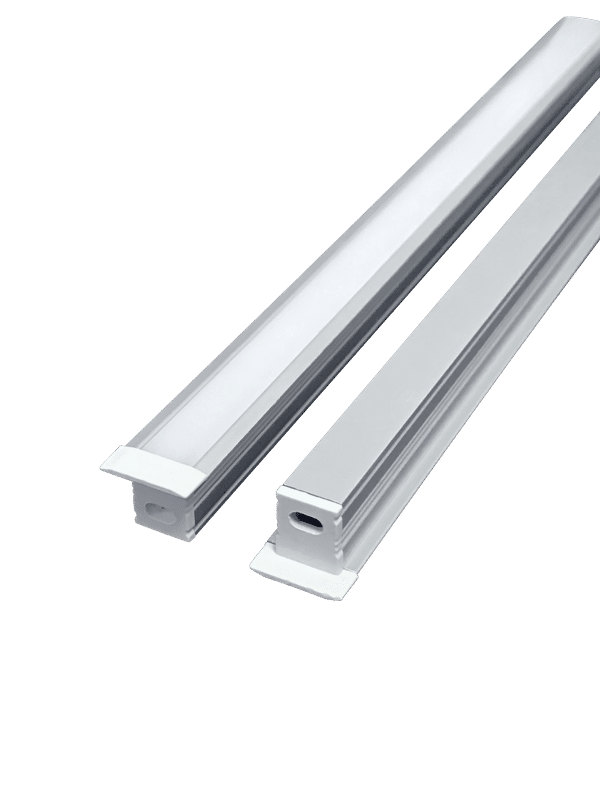 Ultra-fine line lamp shell aluminum aluminum groove 0709 with edge