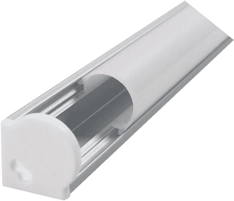 1111 Corner light 45 degree V-shaped right-angle mask triangle line light hard light bar aluminum groove shell kit