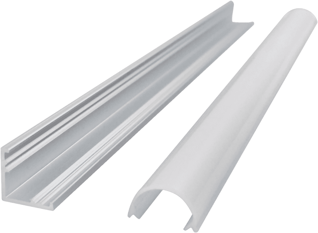 1111 Corner light 45 degree V-shaped right-angle mask triangle line light hard light bar aluminum groove shell kit