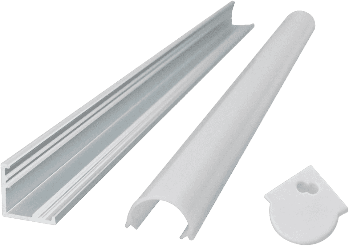 1111 Corner light 45 degree V-shaped right-angle mask triangle line light hard light bar aluminum groove shell kit