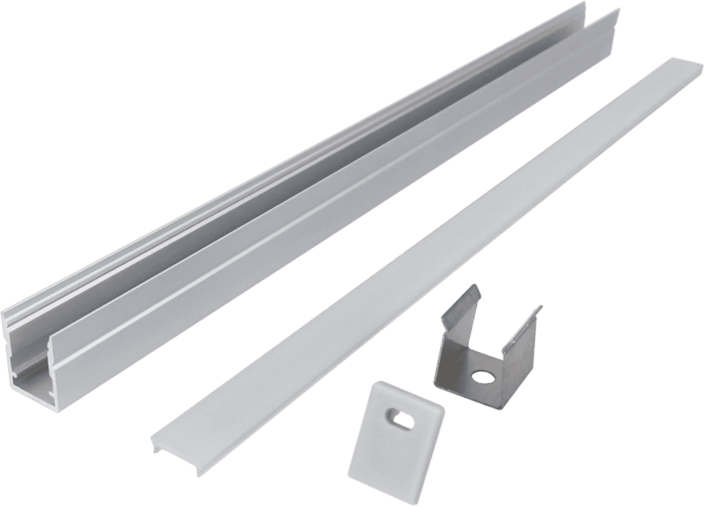 1014 Bar KTV Cinema Project Ultra Narrow 8 Wide PCB Line Light Hard Light Bar Aluminum Slot Shell Kit