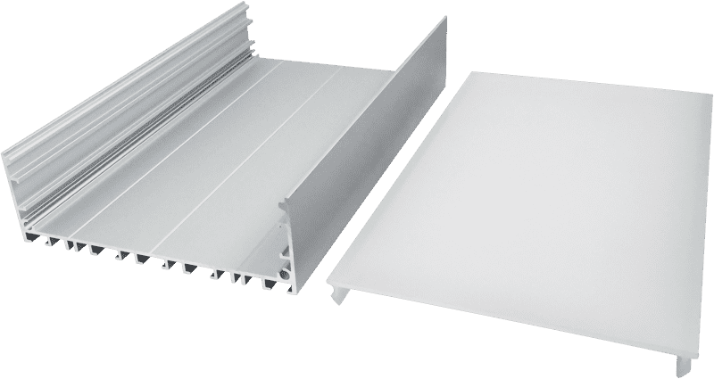 105mm wide 40mm high can be spliced â€‹â€‹high-end linear light straight bar light shell kit